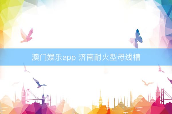 澳门娱乐app 济南耐火型母线槽
