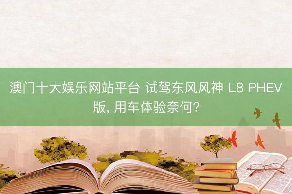 澳门十大娱乐网站平台 试驾东风风神 L8 PHEV版, 用车体验奈何?